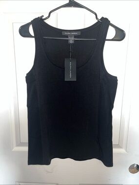 NWT Ralph Lauren Black Tank Top